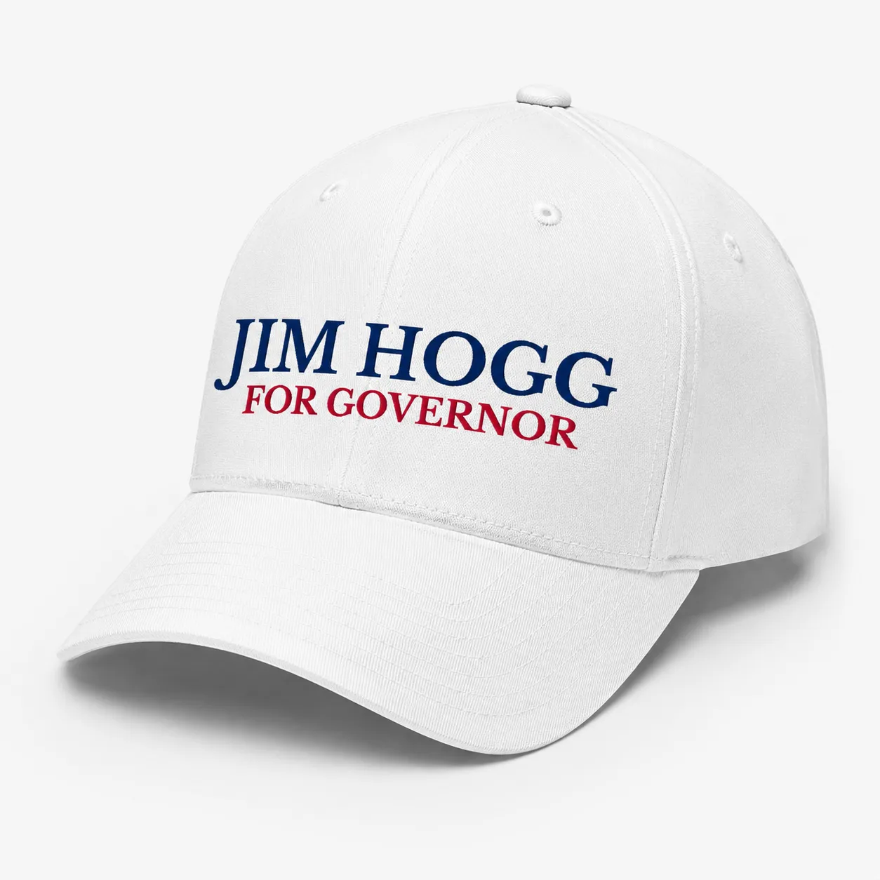 Campaign logo featured on hat