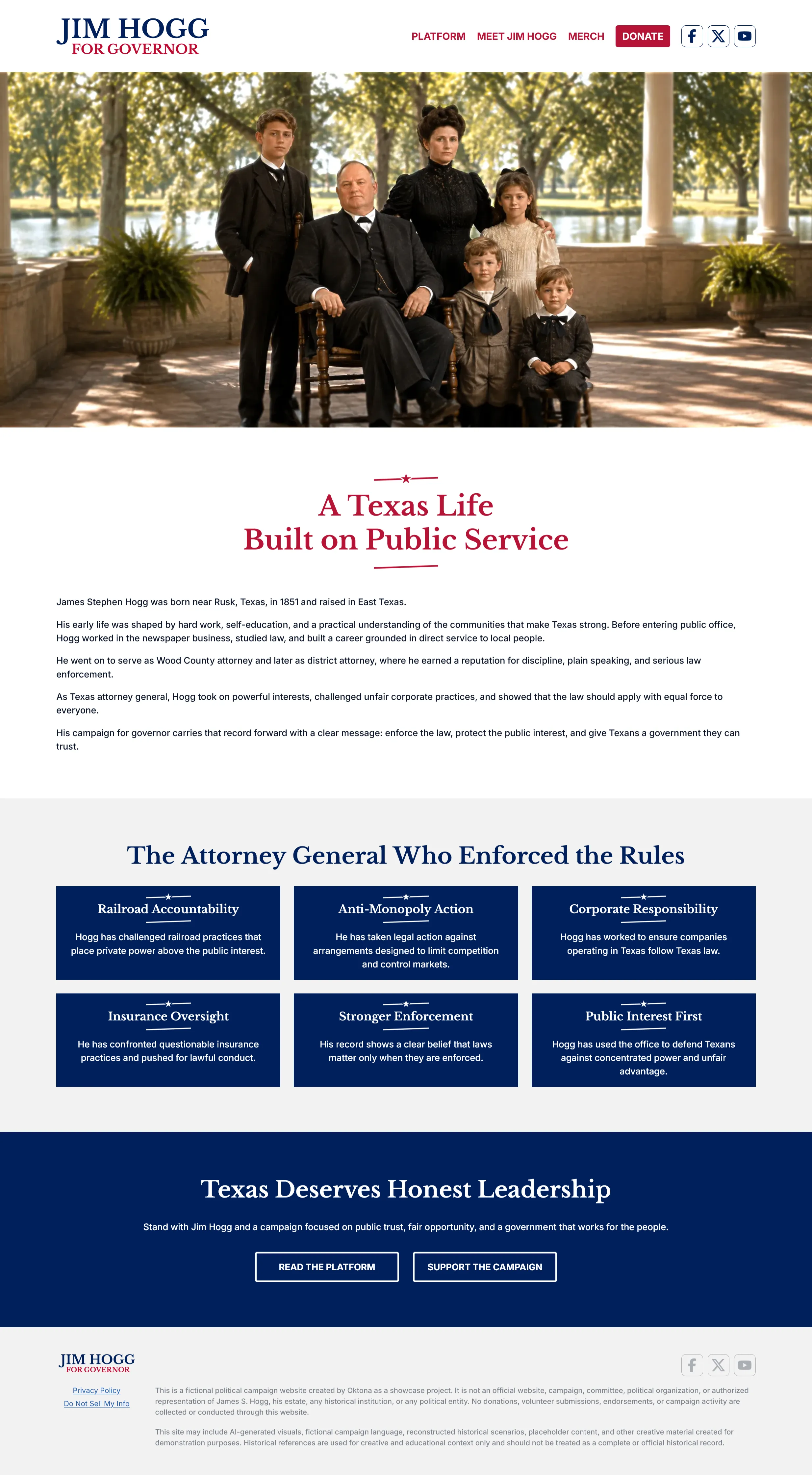 Meet Jim Hogg page