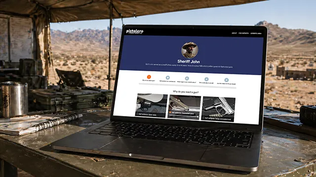 Pistolero.app preview in relevant environment
