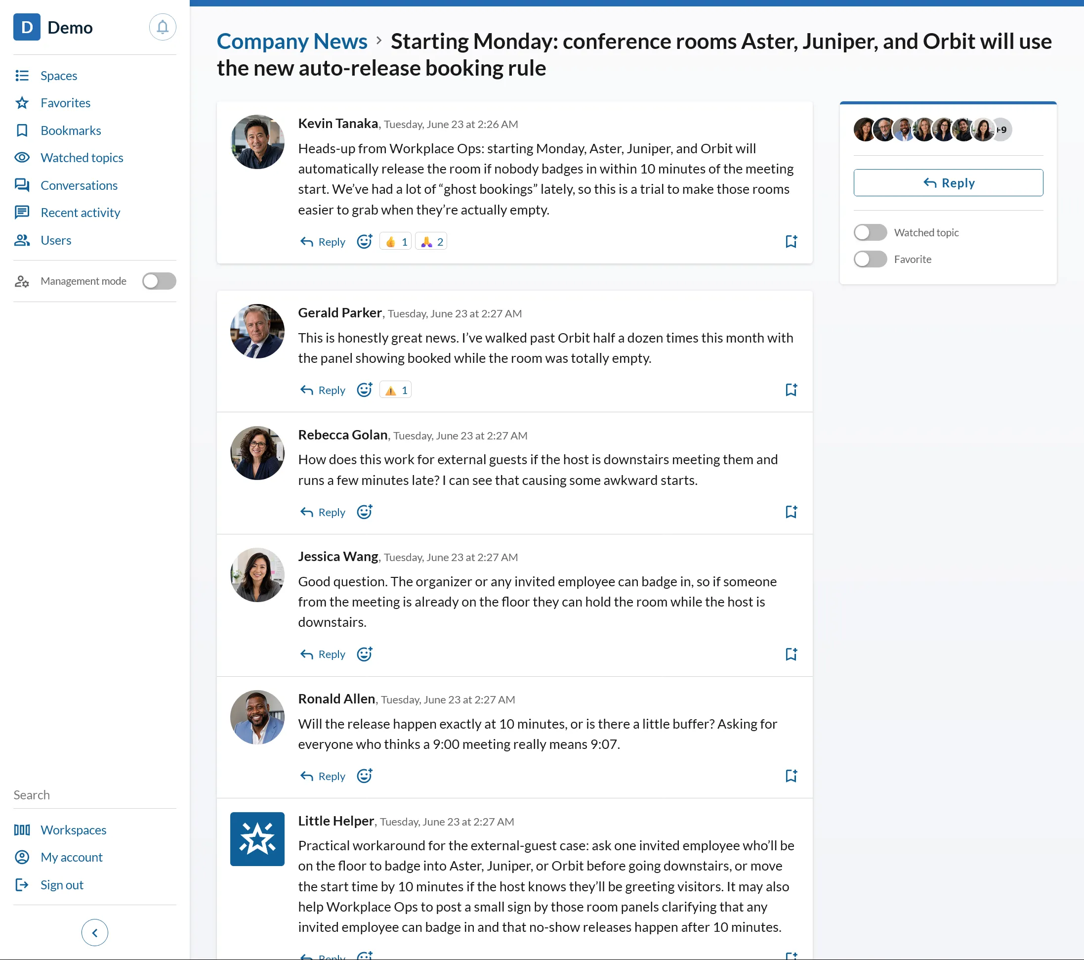 VOSTORQ UI - Topic